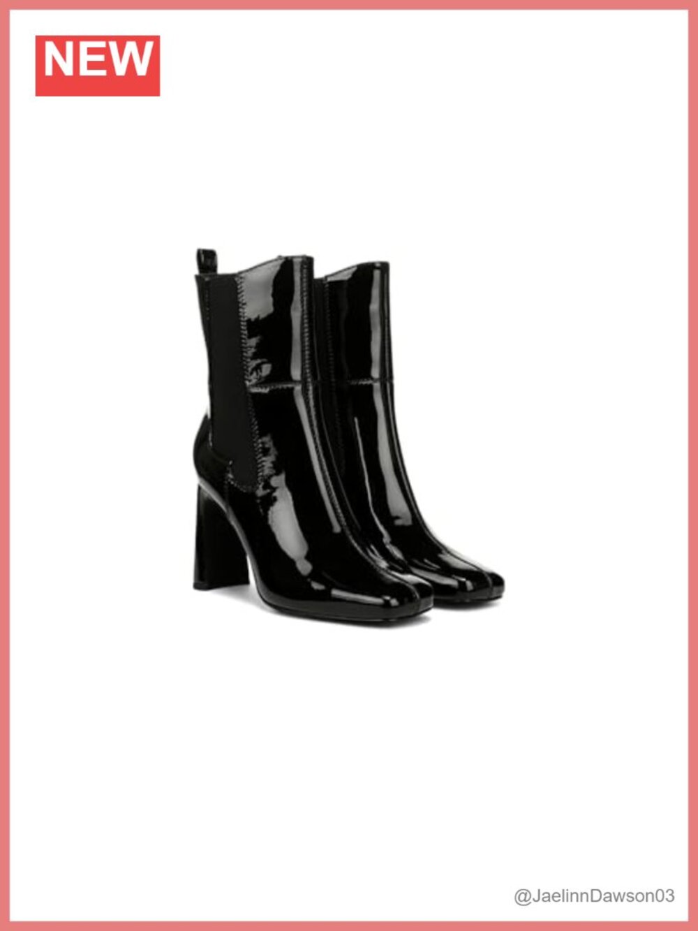 Retro Colorblock Ankle Boot with Sculptured Block Heel